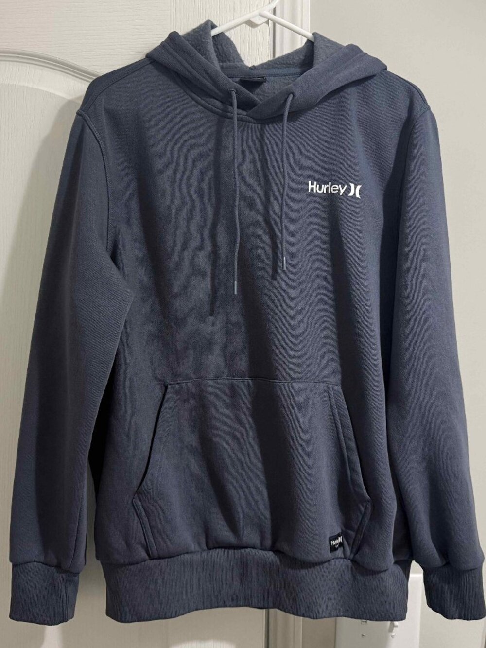 Hurley Mens Medium Gray Hoodie Sweatshirt